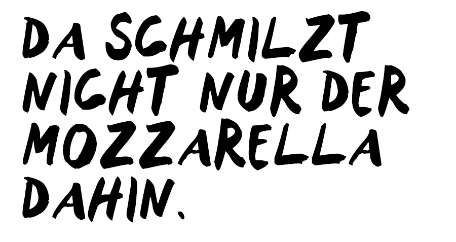 Tiefkühlpizza Mozzarella Gustavo