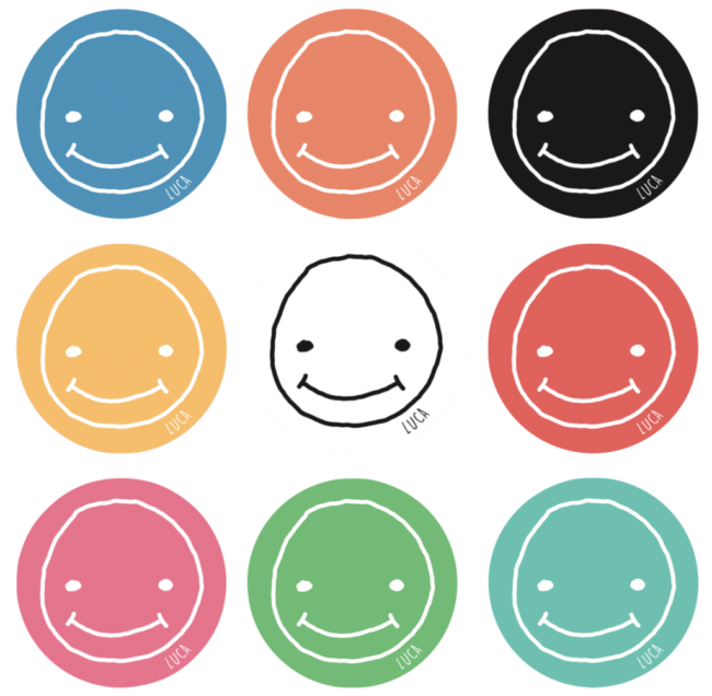 Luca Pizza Sticker