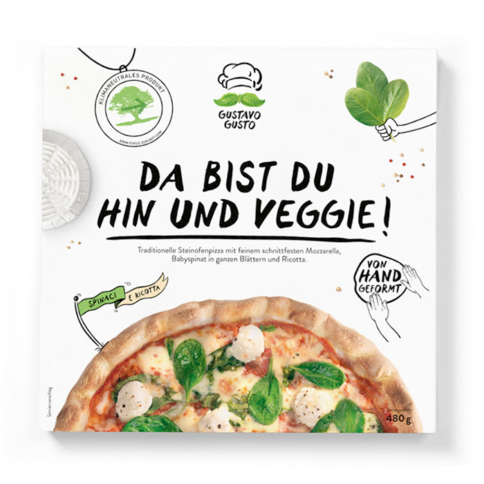 Tiefkuhlpizza Sorten I Gustavo Gusto